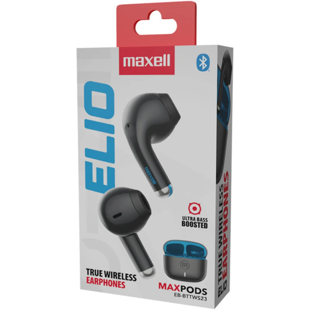 Audifonos TWS Maxell EB-BTELIOBLK/BLU