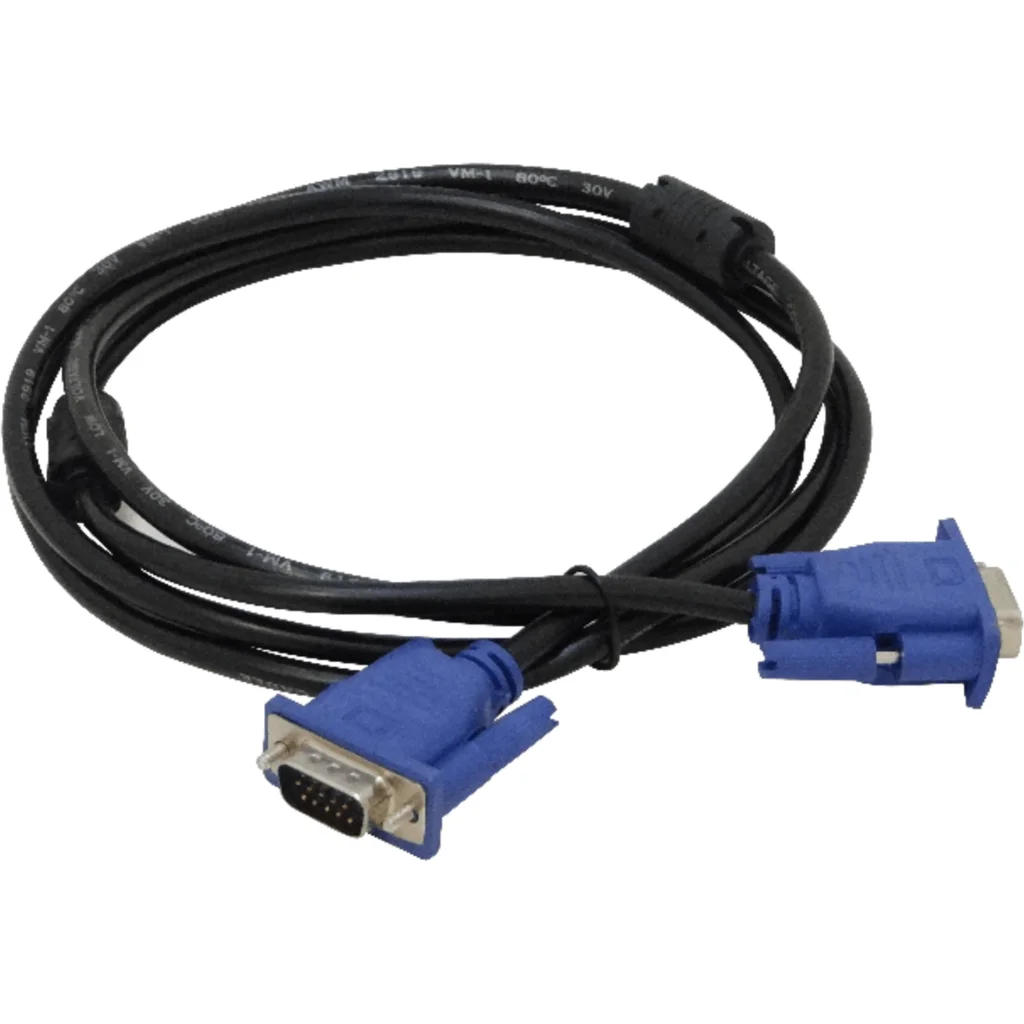 Imagen 2 de Cable VGA HDB15 M/M 1.8mts Blindado Color negro