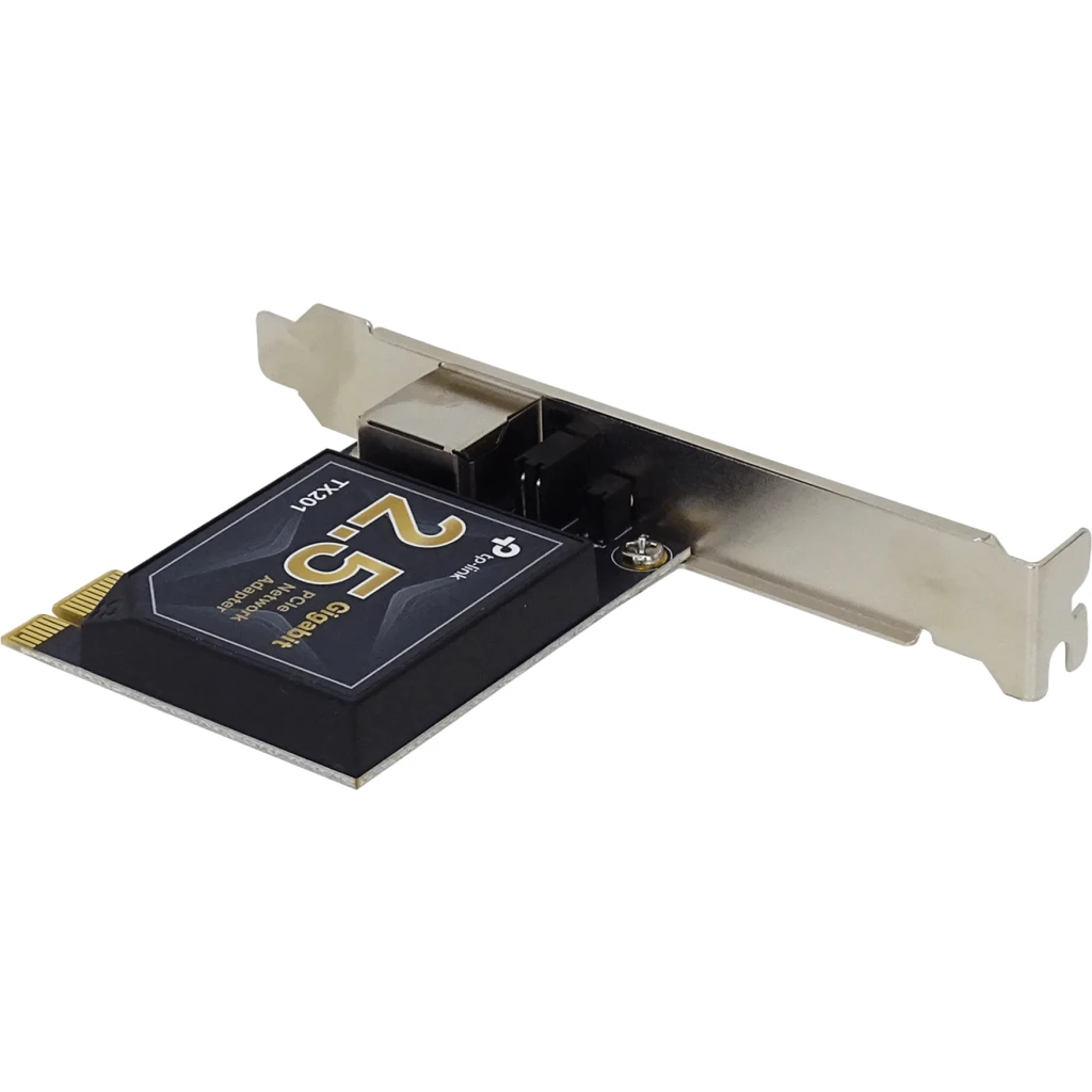 Imagen 2 de Tarjeta de Red Interna TP-Link TX201 V1 PCIe 2.1x4 1*100M/1G/2.5G Gbt LowProfile