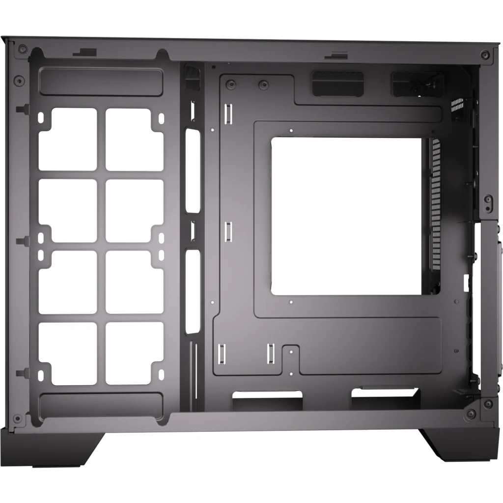 Imagen 4 de Gabinete Gamer ZERO Vidrio Templado | Micro ATX / ITX | Soporte 6 Ventiladores + Controladora | USB 3.0 x2 + Audio | Flujo de Aire 10