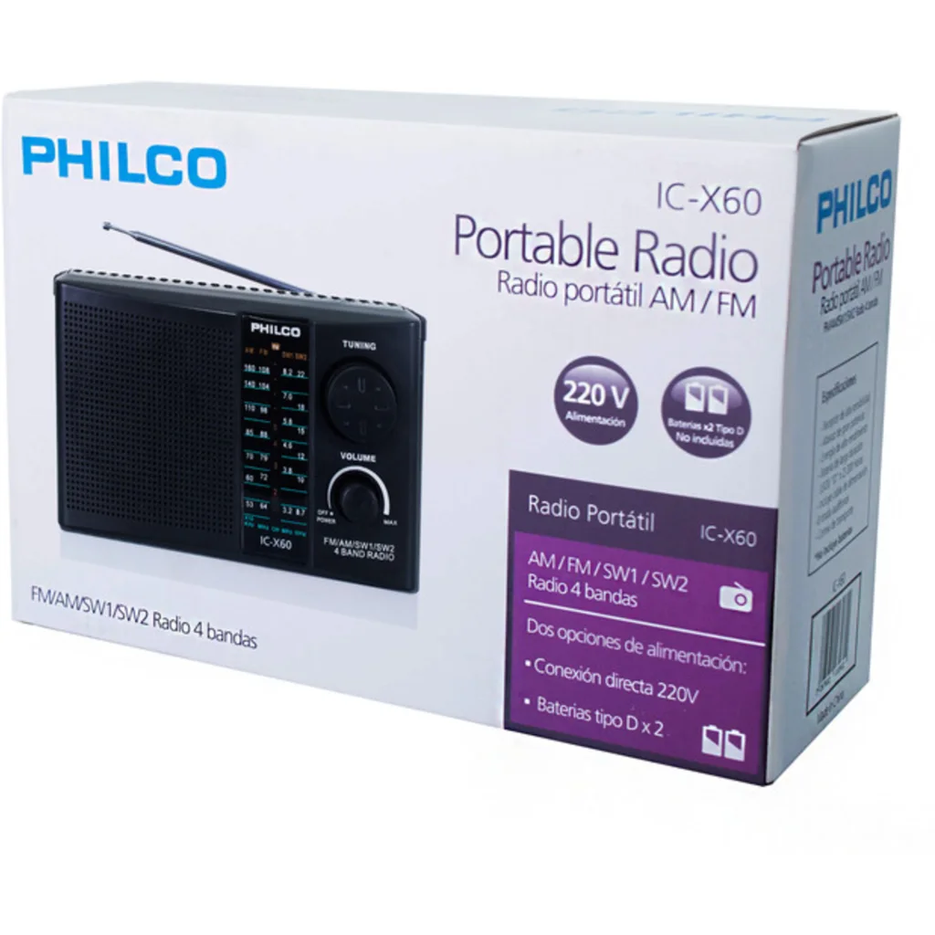 Imagen 1 de RADIO AM / FM / SW1 PHILCO