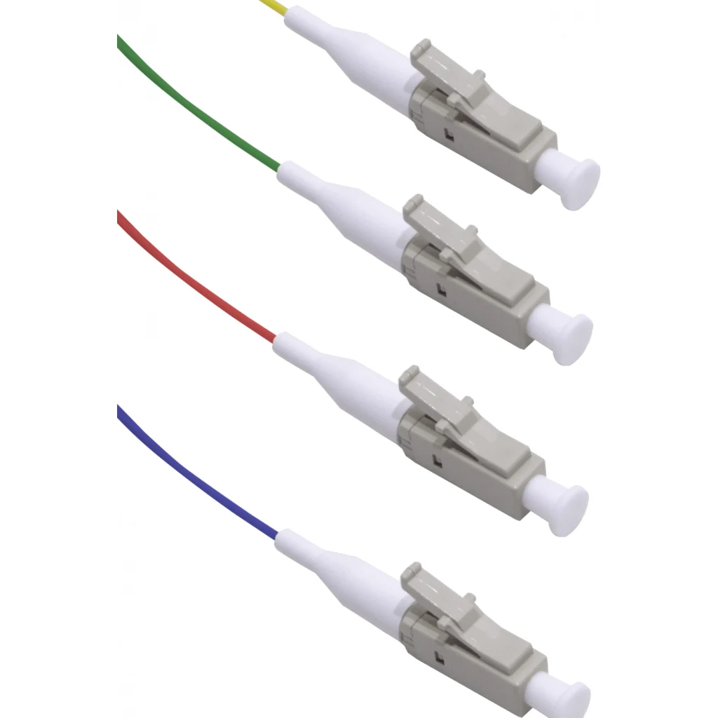 LC/UPC OM1 Multimodo 1,5mt 4-Unidades Pigtail 62.5/125um 0,9mm 150cm