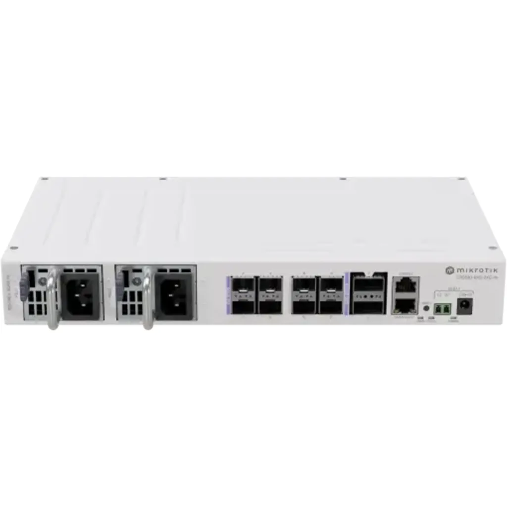MIKROTIK 8-SFP28-25G 2-QSFP28-100G 1-100 L5 2-220VAC req-cables-C13