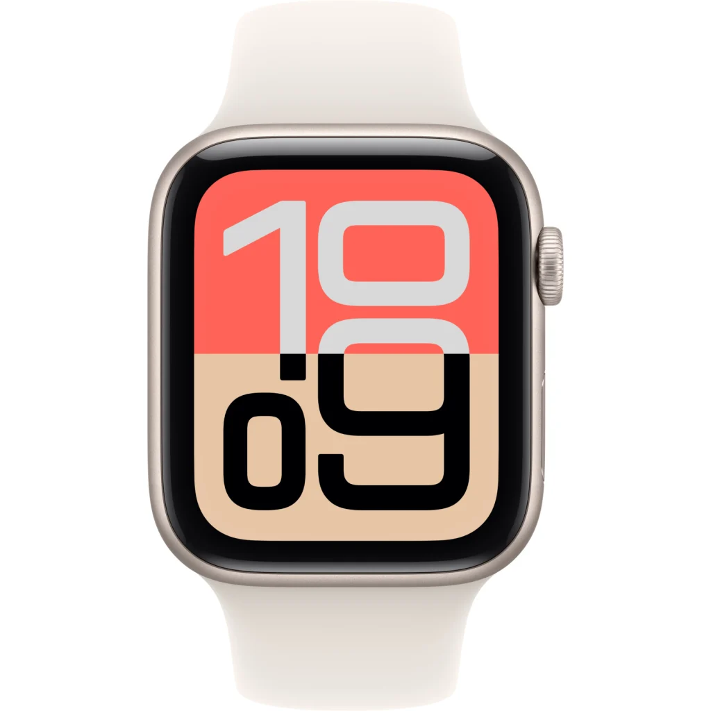 Imagen 1 de Apple Watch SE 3 44mm (GPS / Starlight Case / Starlight Sport Band / M-L) [MEHJ4AM/A]