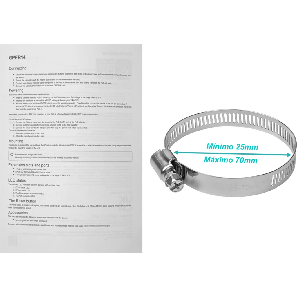 Imagen 5 de GPeRx4, extensor Gigabit Ethernet para redes PoE con multiples salidas. Optimiza