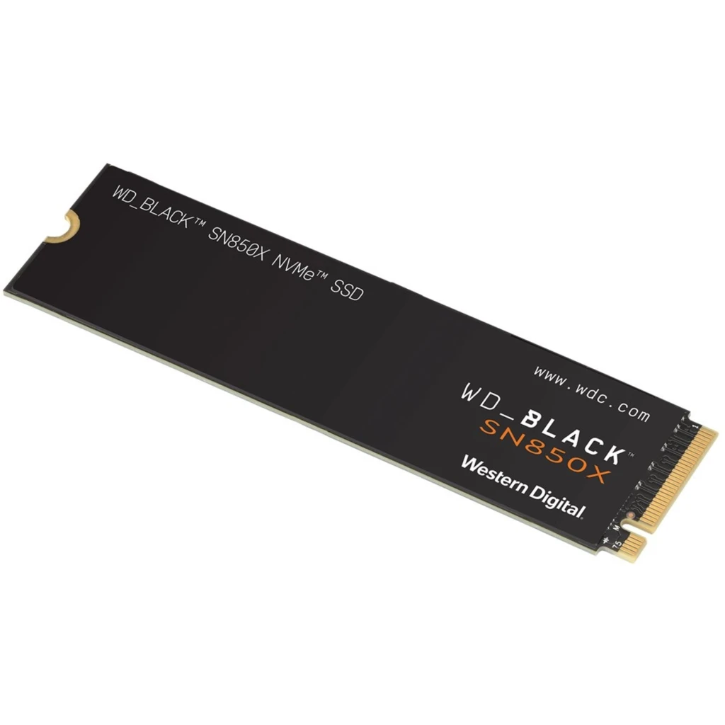 Imagen 1 de Unidad SSD Western Digital Black SN850x 1TB M.2 22*80 PCIe4x4 L7300MB/s E6300MB/