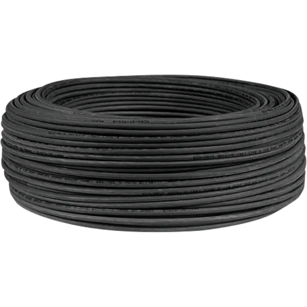 Imagen 1 de EVA H07Z1 6mm LSZH NEGRO 100mt 750V Cable Multifilar Electrico