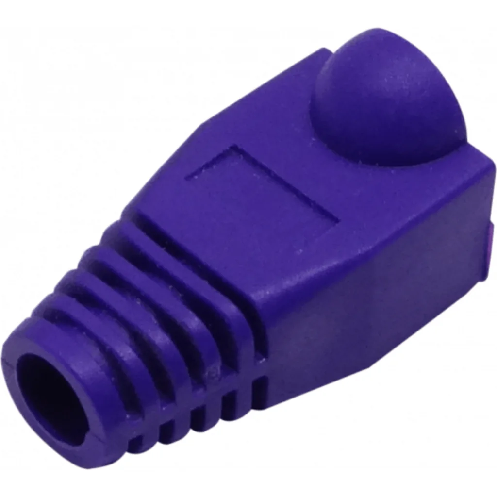 Morado Bolsa-100-unids Capuchon p/RJ45 Purpura Lila