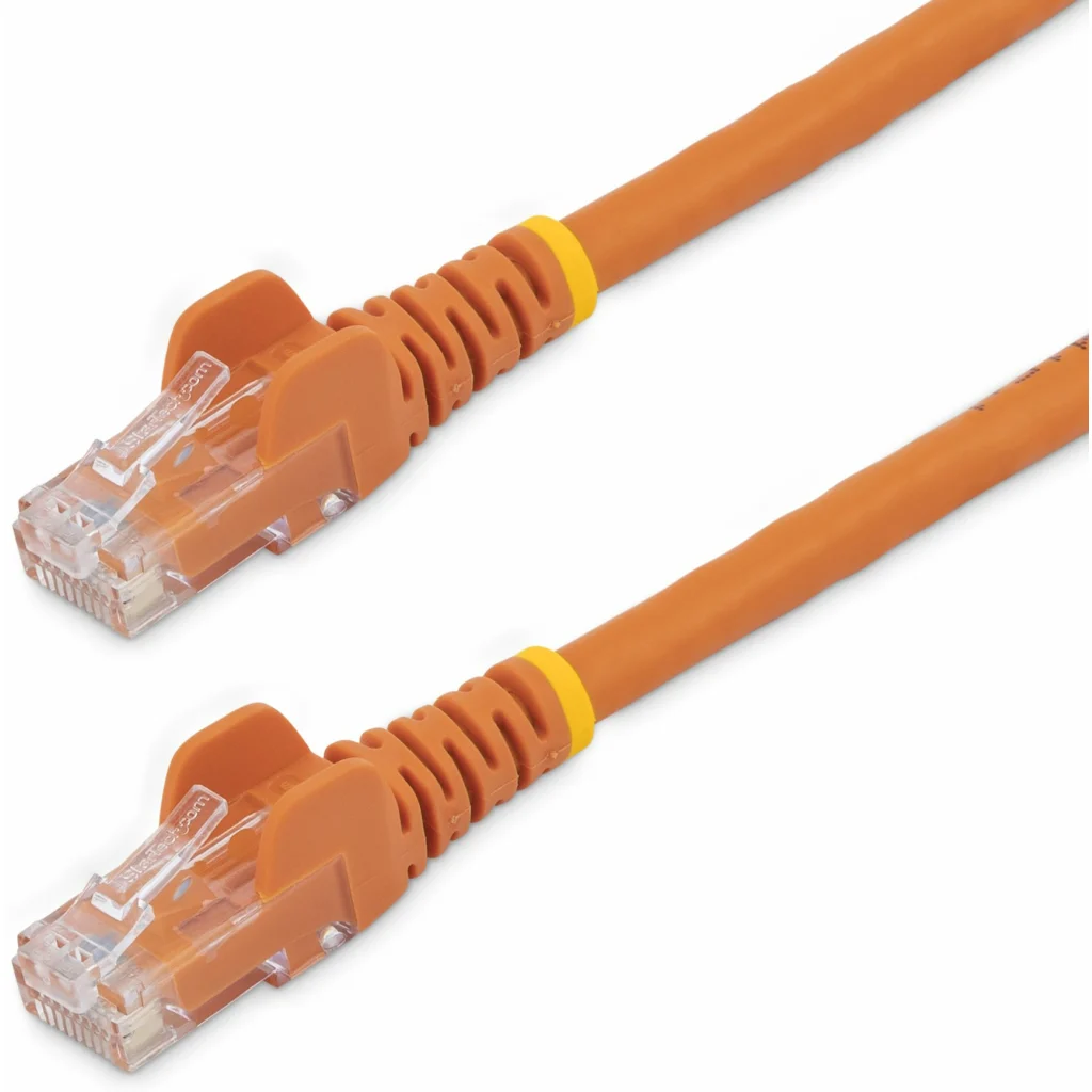 3m Orange Snagless UTP Cat6 Patch Cable
