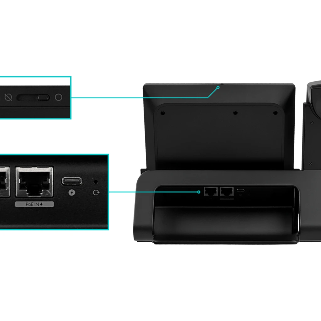 Imagen 5 de UBIQUITI 7p-Touch WiFi Camara 2-1000 USB-C 3,5-H TelefonoIP req-PoE-at