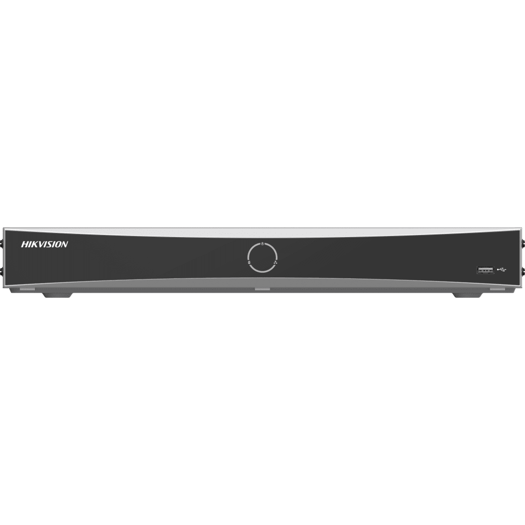 Imagen 2 de NVR Hikvision 8ch POE Capacidad 2HDD AcuSense 80Mbps 4K H265