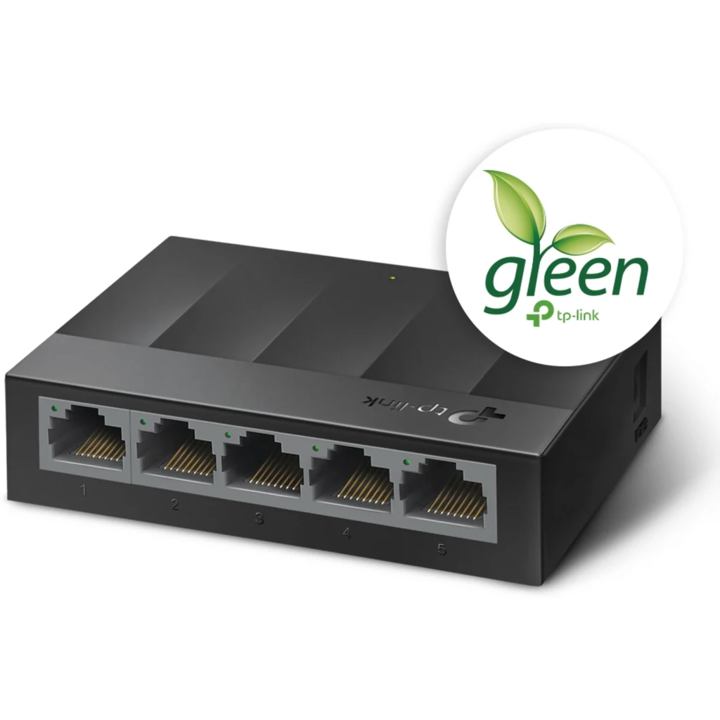 Imagen 1 de Switch TP-Link LS1005G LiteWave, 5*10/100/1000Mbps Sobremesa, Montaje en pared