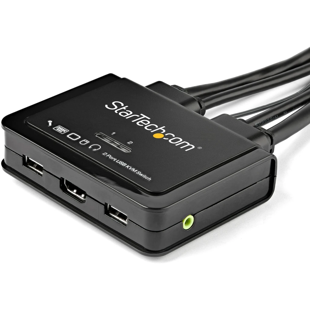 Imagen 1 de Switch Conmutador KVM StarTech SV211HDUA4K, 2 Puertos HDMI 4K 60Hz