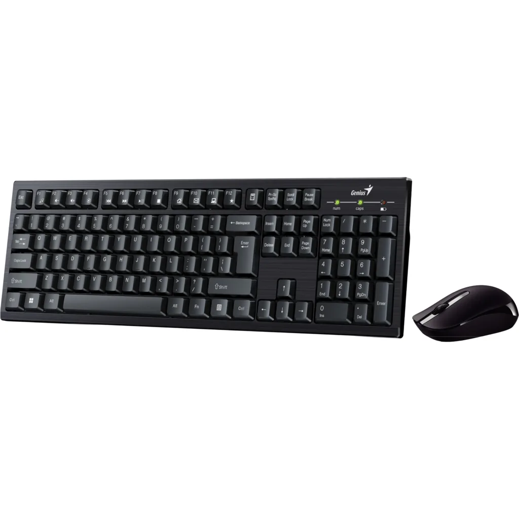Imagen 1 de Kit Teclado Mouse Inalámbrico Genius KM-8101 12 teclas mult. 2.4GHz Tecl. Numéri