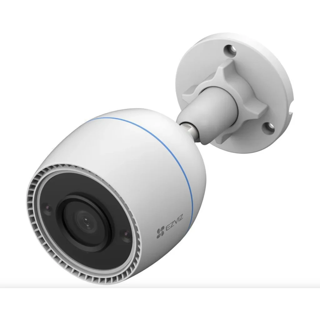 Camara WiFi 2MP H3C IR 30m ColorNIGHT Detec personas IA Strobo Exterior CS-H3c-R100-1K2WFL 2,8mm Ezviz