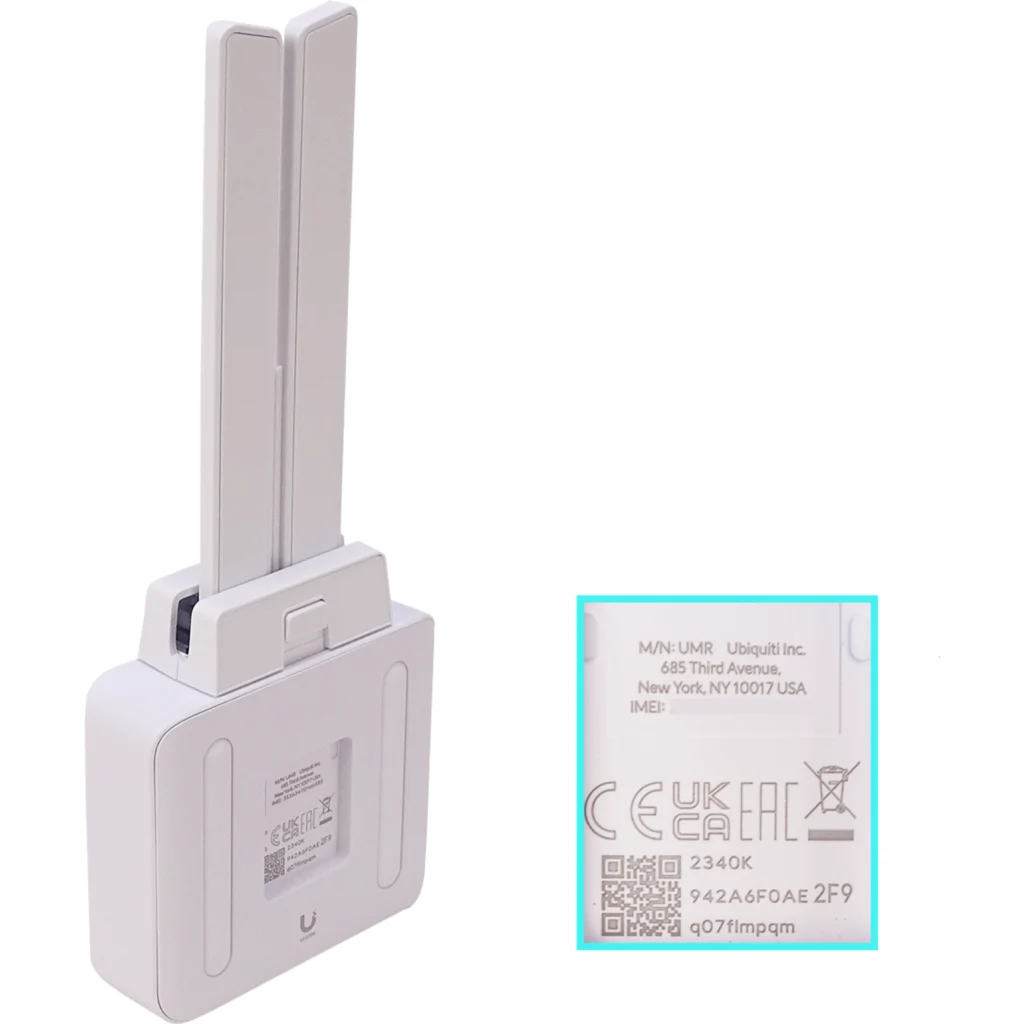 Imagen 6 de UMR UBIQUITI UniFi 2-1000 SIM inc5V 4pin-ATX LTE/3G Poe-in/out inc-Antenas