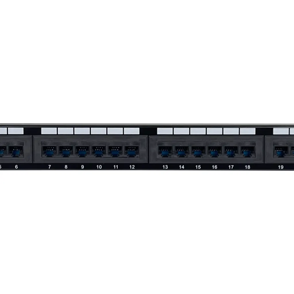 Patch Panel Linkmade 24 Port RJ45 Cat 5E UTP 1U UL Certificado