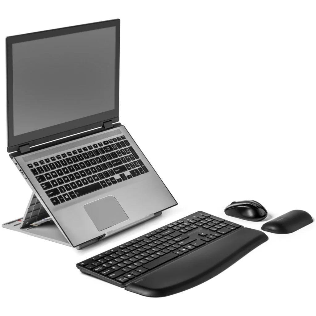 Imagen 5 de Base para Notebook Kesington Easy Riser Go SmartFit, hasta 17" Color Gris