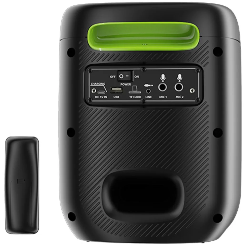 Imagen 5 de Klip Xtreme - Speaker system - Black - KLS-655-2M Two wireless mic