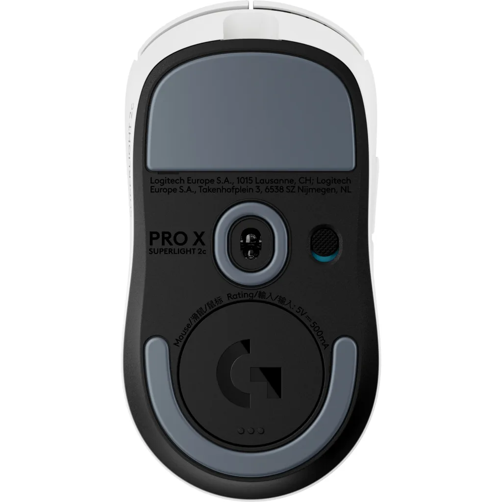 Imagen 3 de Mouse Gamer Inalámbrico Logitech Pro X SuperLigth 2C SenHero 2 LIGTHFORCE Blanco