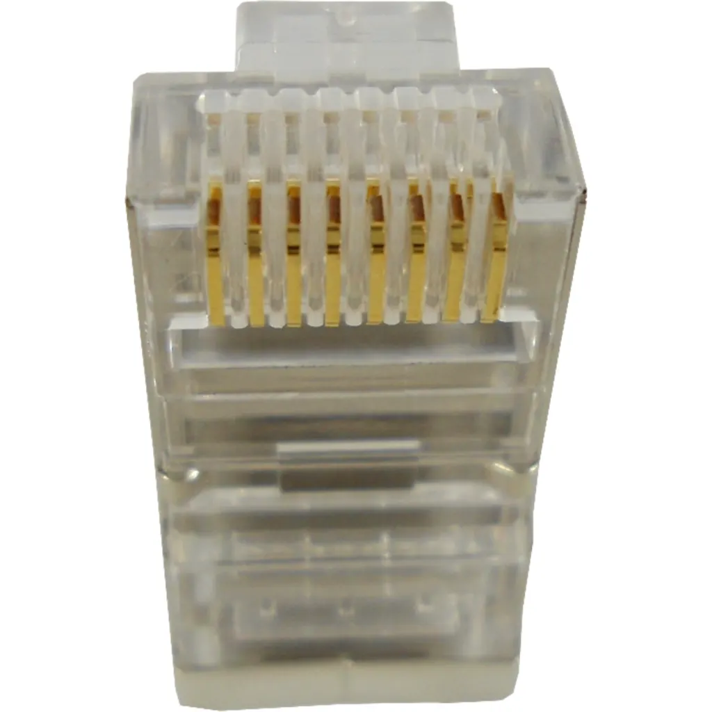 Imagen 3 de LINKMADE 10-unids p/Multifilar Cat6 FTP STP Conector RJ45 Metalico