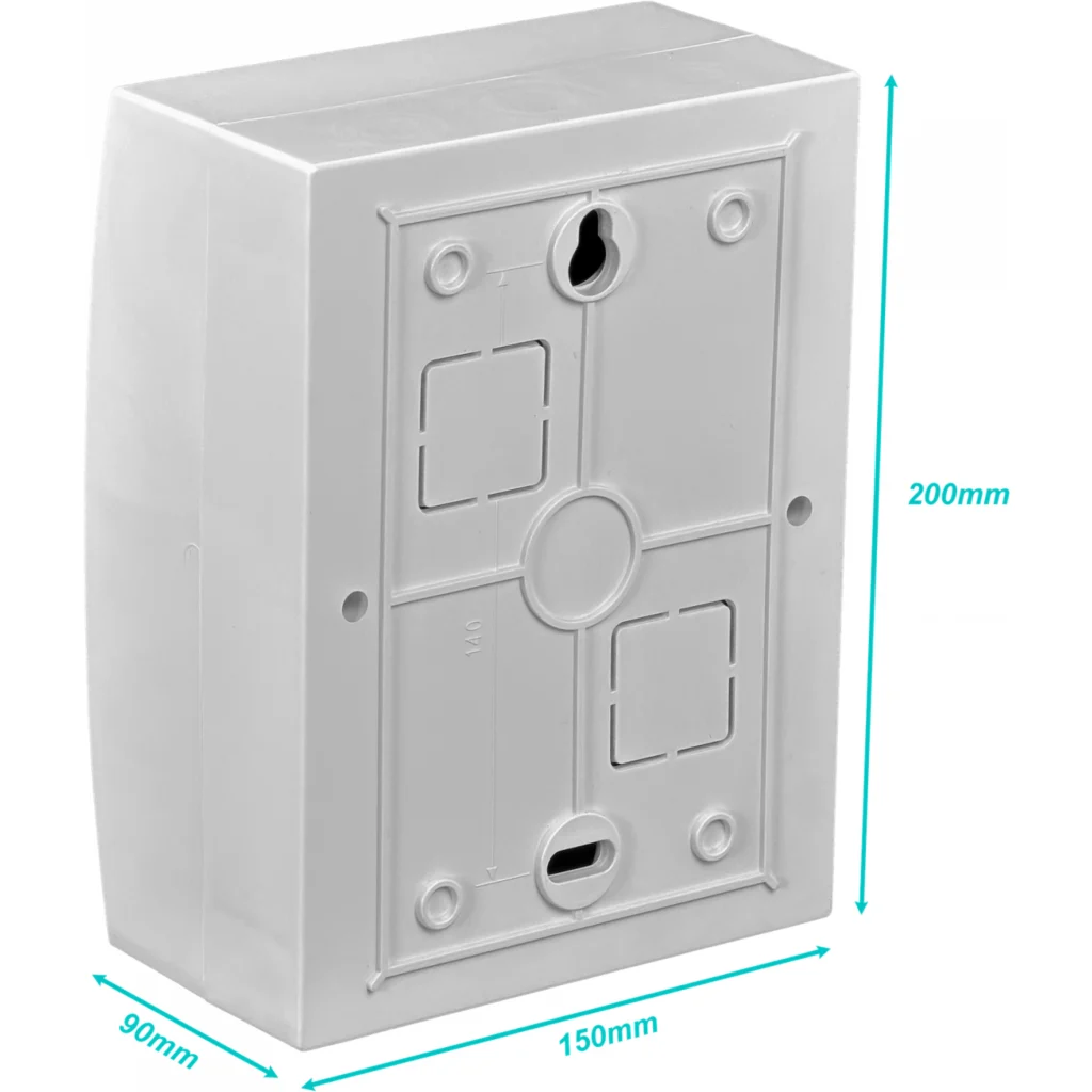 LEXO Tablero Sobreponer LSZH 6 Modulos Riel Din IP41 IK08 5399106
