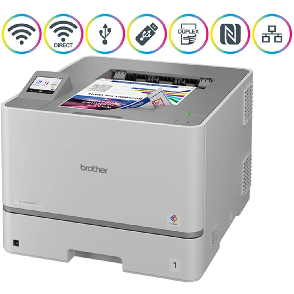 Imagen 10 de Impresora Láser Brother HL-L8570CDW, Láser Color 2400*600dpi WiFi USB2.0