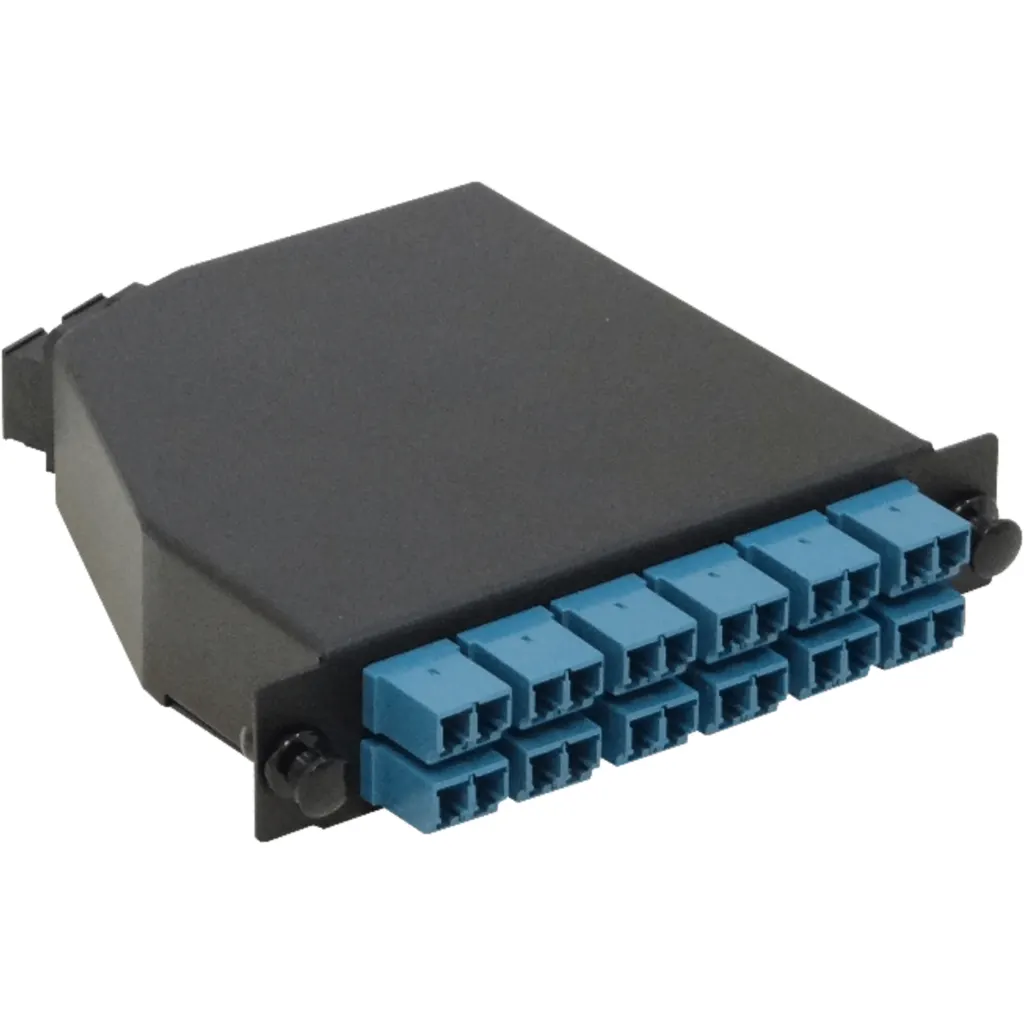 Imagen 2 de 24-LC 2-MPO/M Cassette para/1U-3P 130mm Fibra Pre-Conectorizada