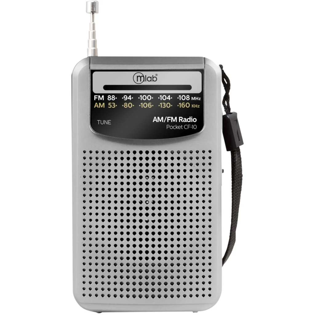 MLAB RADIO RETRO PORTATIL CF-10 SILVER