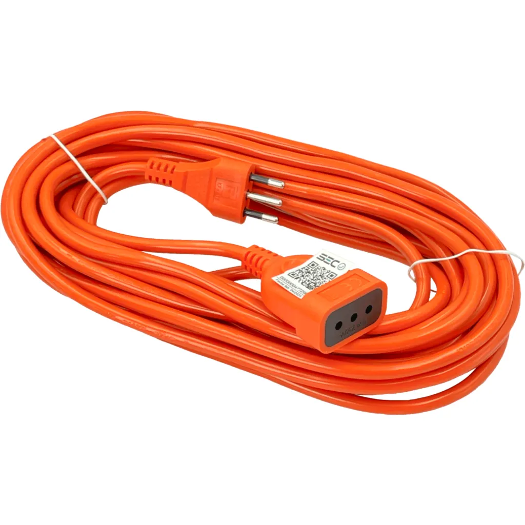 Imagen 2 de Alargador Extensión Eléctrico 10A 10mts Enchufe Chile - Macrotel
