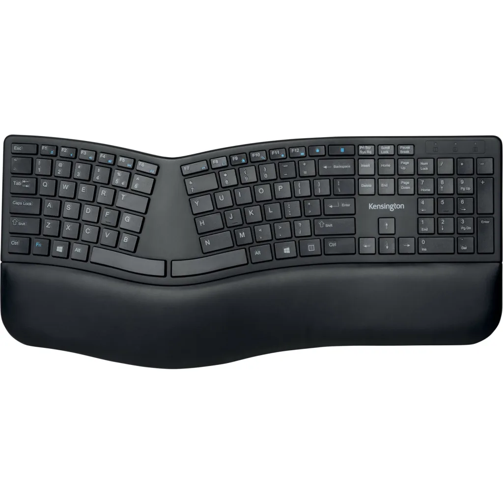 Imagen 3 de Teclado Inalámbrico Ergonómico Kensington K75401ES Pro Fit® BT USB color Negro