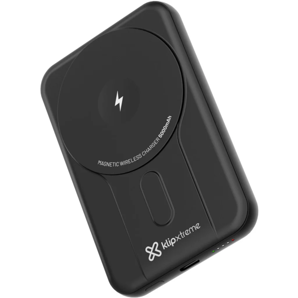 Klip Xtreme - Power bank - 24 pin USB-C - Lithium polymer - Para Smartphones - Wireless Charging