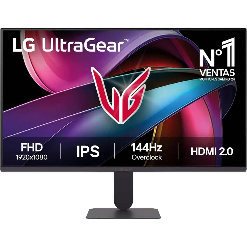 Monitor Gamer LG UltraGear 27G411A-B 27"" FHD IPS 144Hz HDMI DP 5ms GTG FreeSync