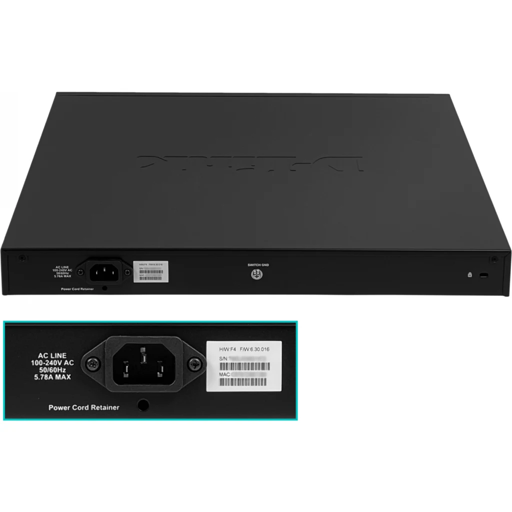 Switch D-Link DGS-1210-52P 52Port PoE Gigabit Smart Switch 24 PoE 1000Mbps