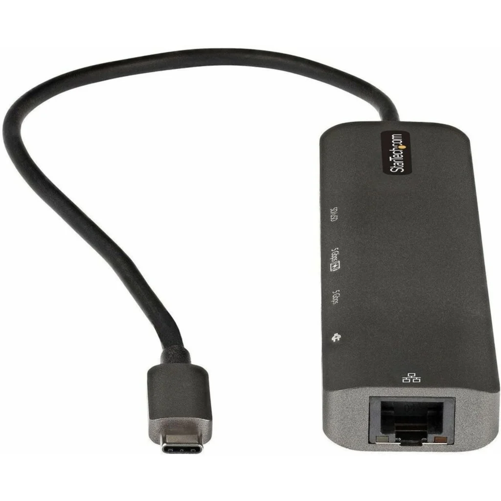 Imagen 10 de Docking Station StarTech Mini Dock USB-C a HDMI SD/mSD 2*USB3.0 LAN USB-C Gris