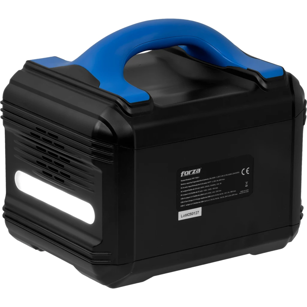 Imagen 4 de FORZA 300W Bateria Litio-LMFP 236Wh Portatil inversor OndaPura MPPT