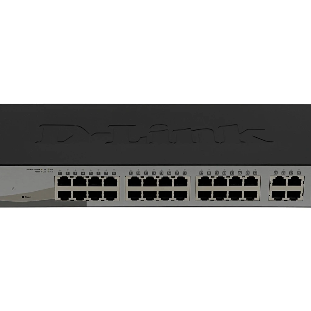 Switch D-Link DGS-1210-28 24 puertos 10/100/1000 y 4 SFP Ports