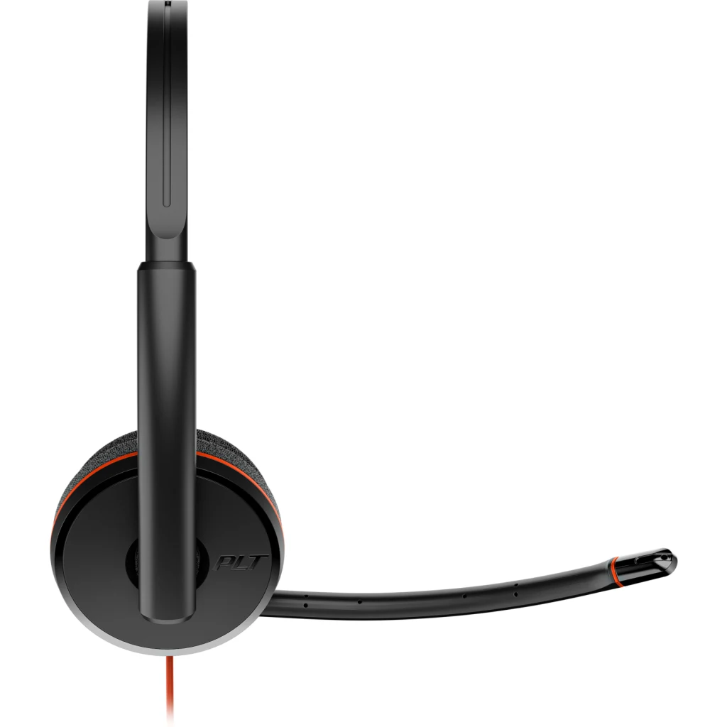 Imagen 3 de Cintillo Multimedia Poly Blackwire 3220 Stereo USB-C Headset +USB-C/A