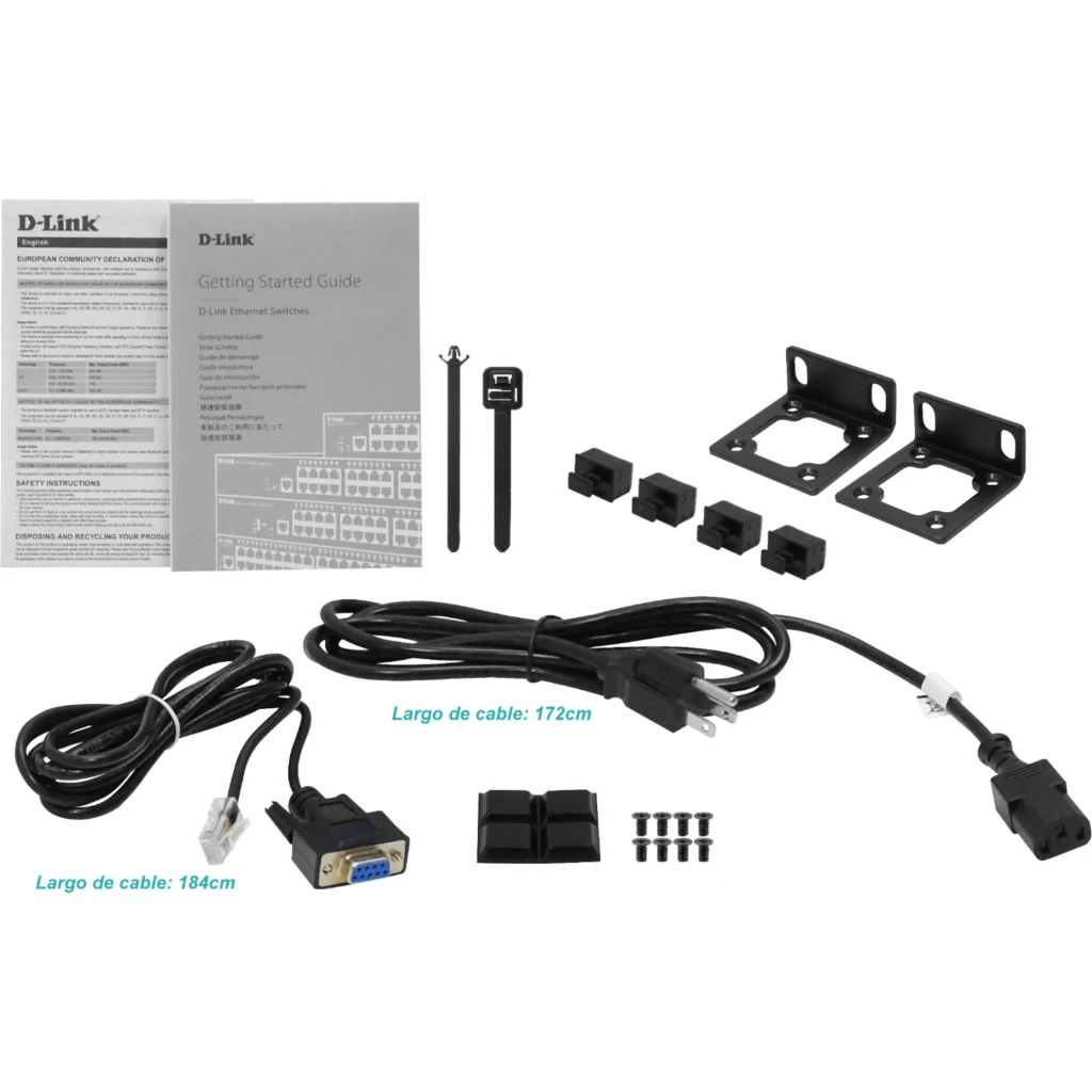 Imagen 1 de Switch Smart D-Link DGS-1250-28XMP, 24 Puertos 10/100/1000 Mbps PoE + 4 P