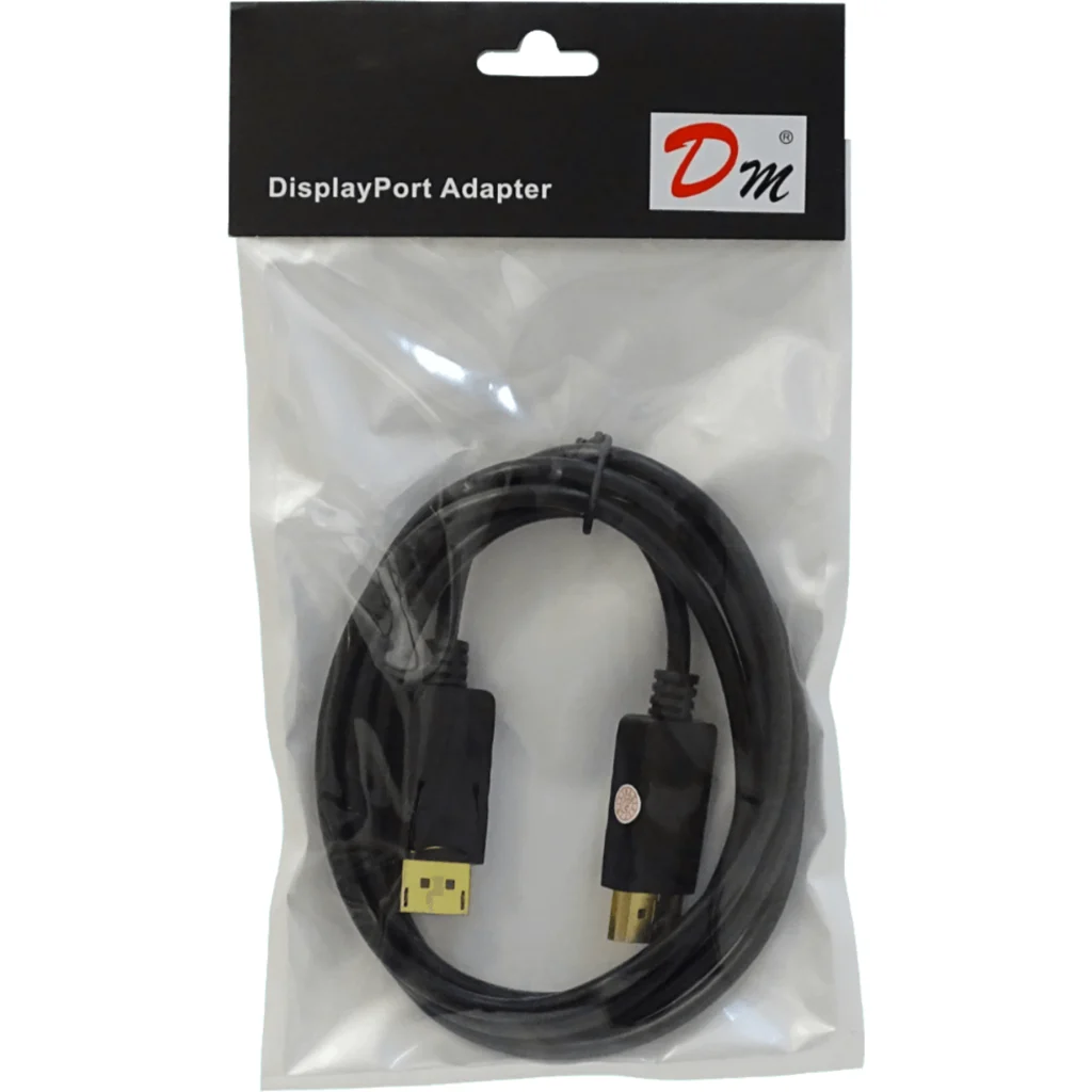 Imagen 2 de DisplayPort-M 1,8mt 180cm Cable Macho-Macho Negro