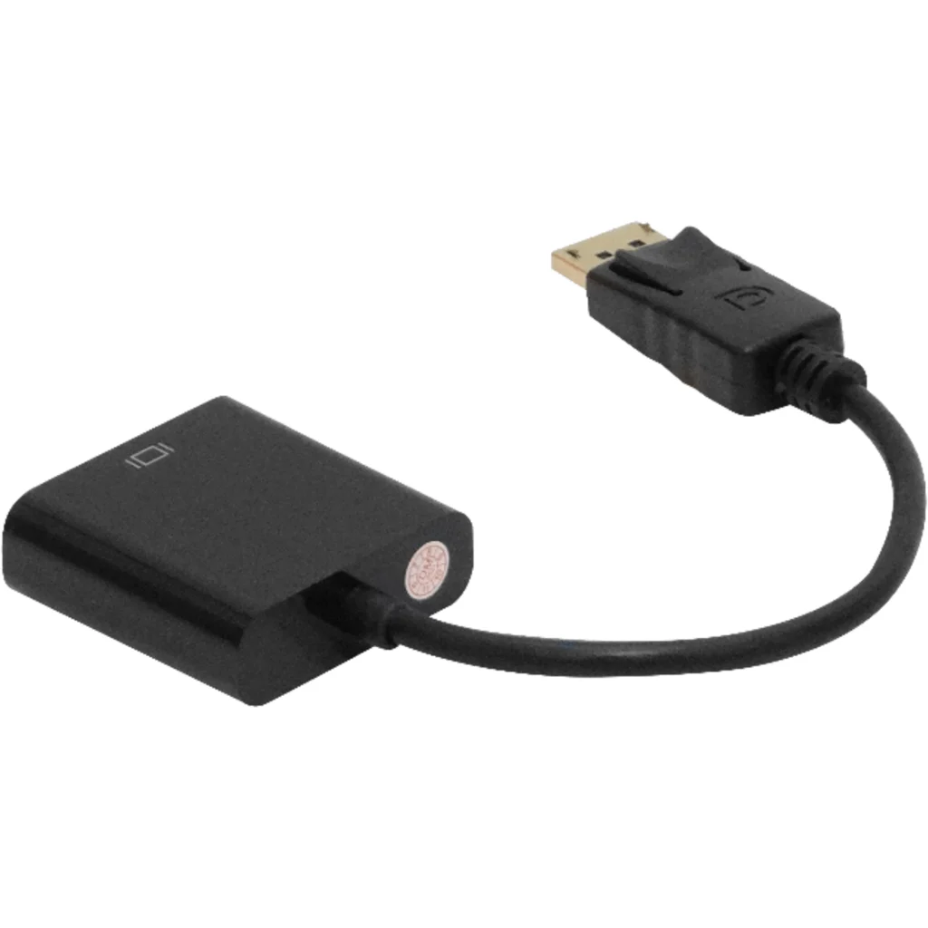 Adaptador de video Display Port Macho a HDMI hembra color negro/mod.UL-DPHDMI