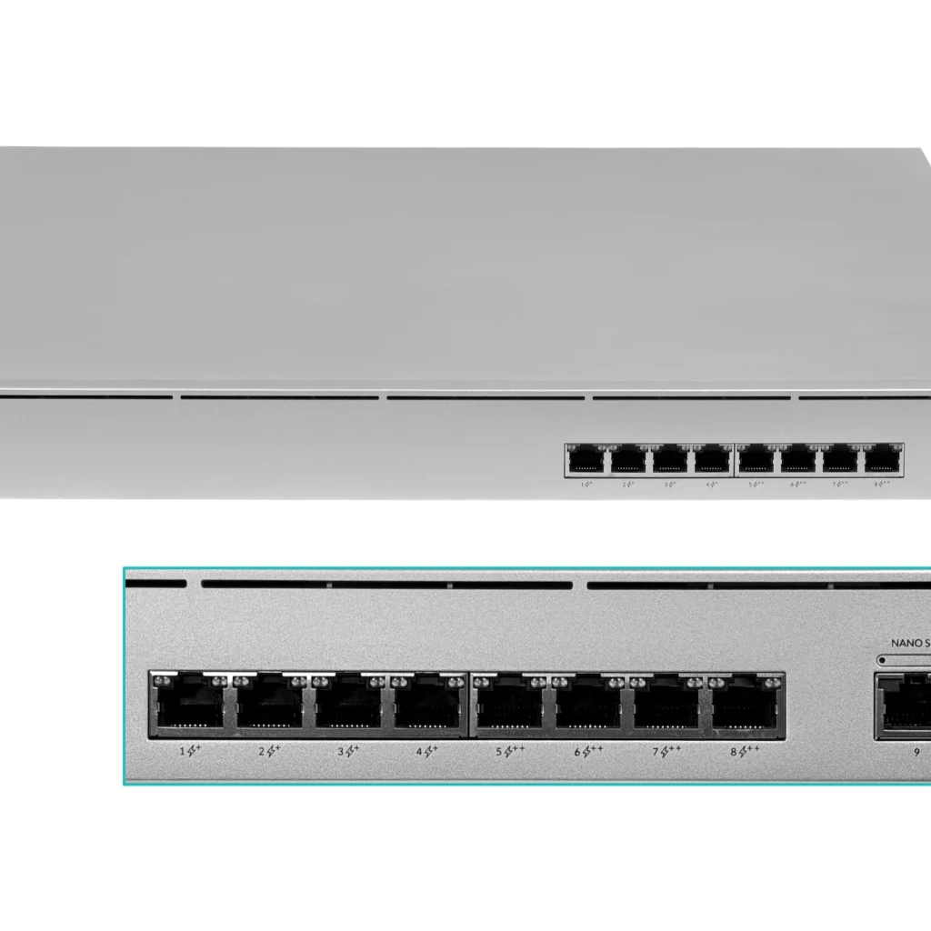 Imagen 5 de 110V-Americano-OUT 9-1000(4-PoE++ 4-PoE+ Switch UPS inc-368Wh opc-48V