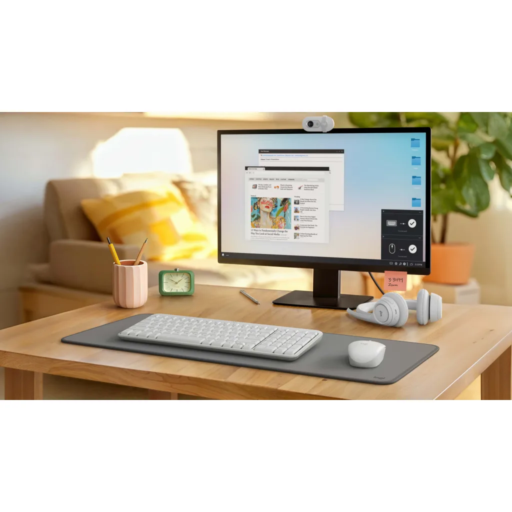 Imagen 6 de Teclado Inalámbrico Logitech K250 Epañol Qwerty Bluetooth Blanco