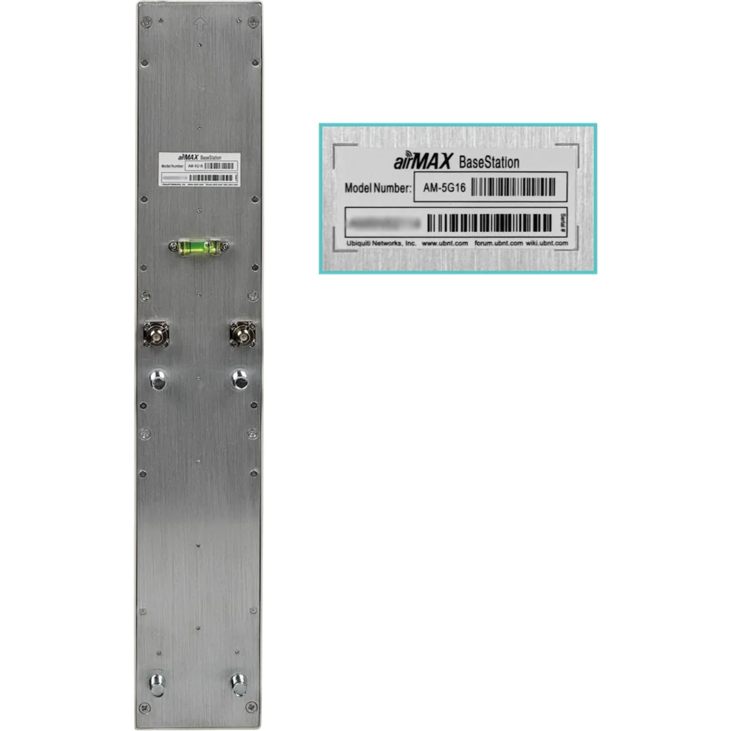Imagen 3 de Antena Sectorial Ubiquiti AM-5G16-120 - 16dBi, 120°, 5GHz, 2x2 MIMO