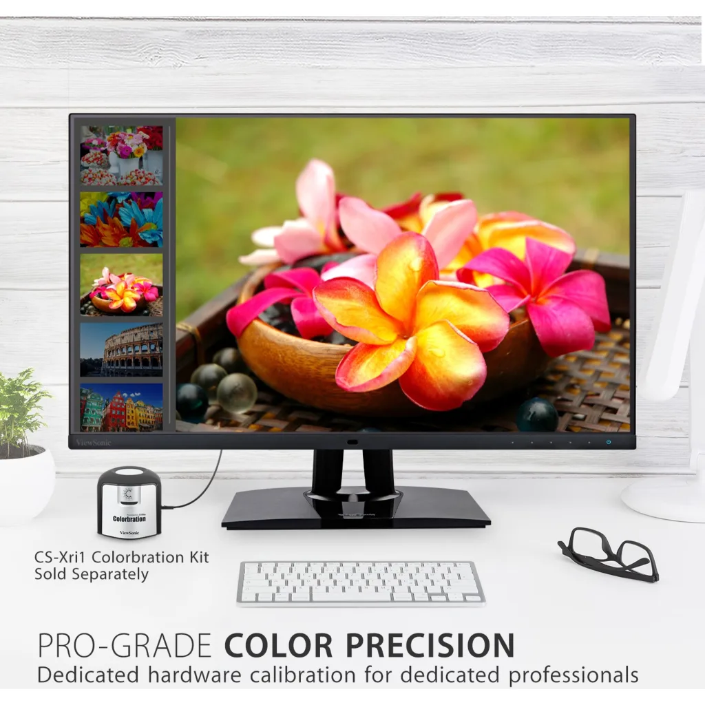 Imagen 4 de Monitor Viewsonic VP2771 27" WQHD IPS USB DisplayPort Mini DisplayPort HDMI 5ms