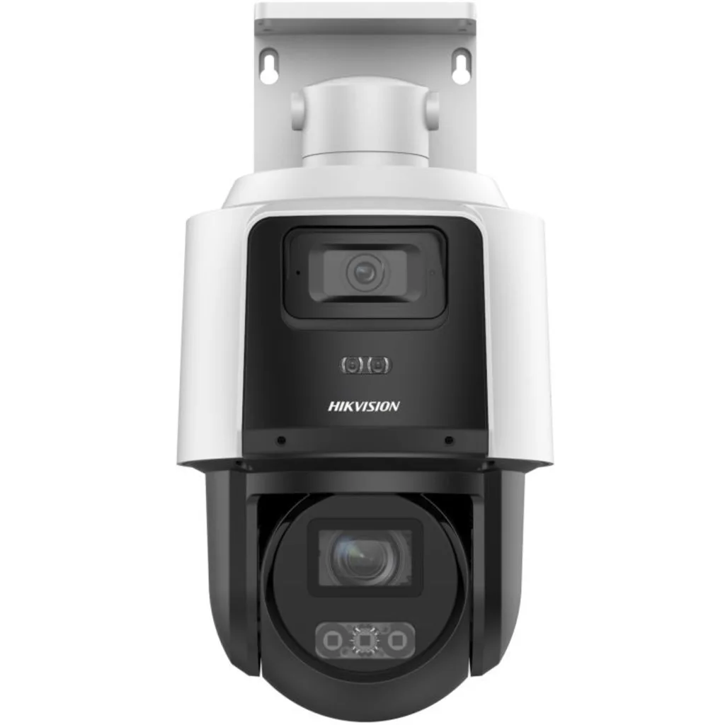 Imagen 1 de Camara PTZ TandemVu PT 4MP Hikvision cam.fija 4MP 4x 40mt IR Darkfighter IP66