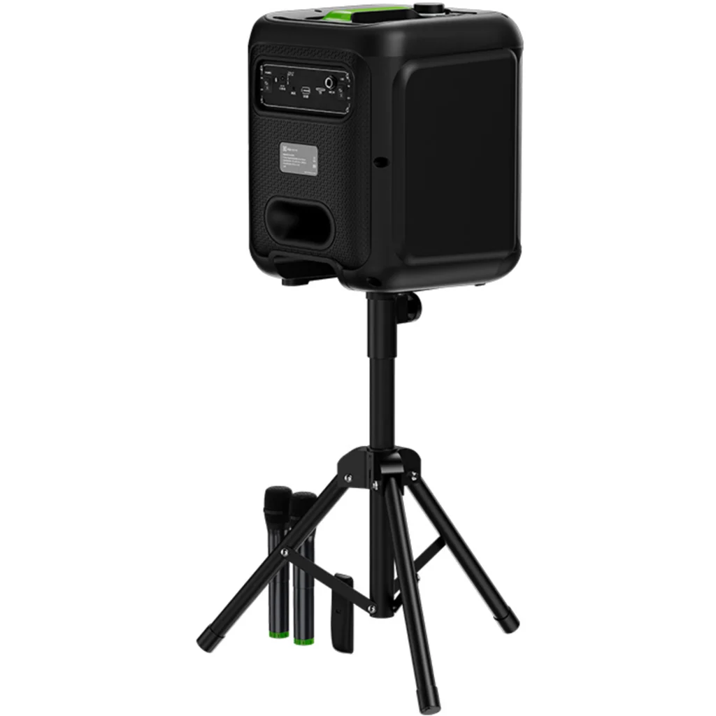 Imagen 5 de Klip Xtreme - Speaker system - Black - tripod with 2 mics