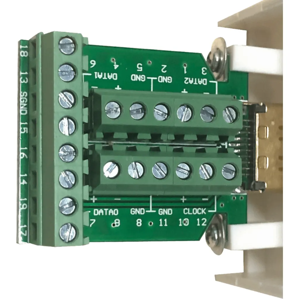 Imagen 4 de Modulo 1-HDMI Hembra-Regleta-20p para Placa Multimedia FQ1-FQ2-FQ3