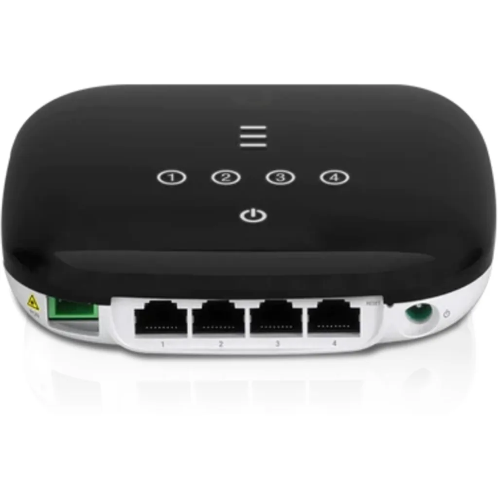 Imagen 2 de UBIQUITI WiFi-2,4 GPON ONU 4-1000 1-SC/APC SM B+ inc24V-Plug 126x126mm