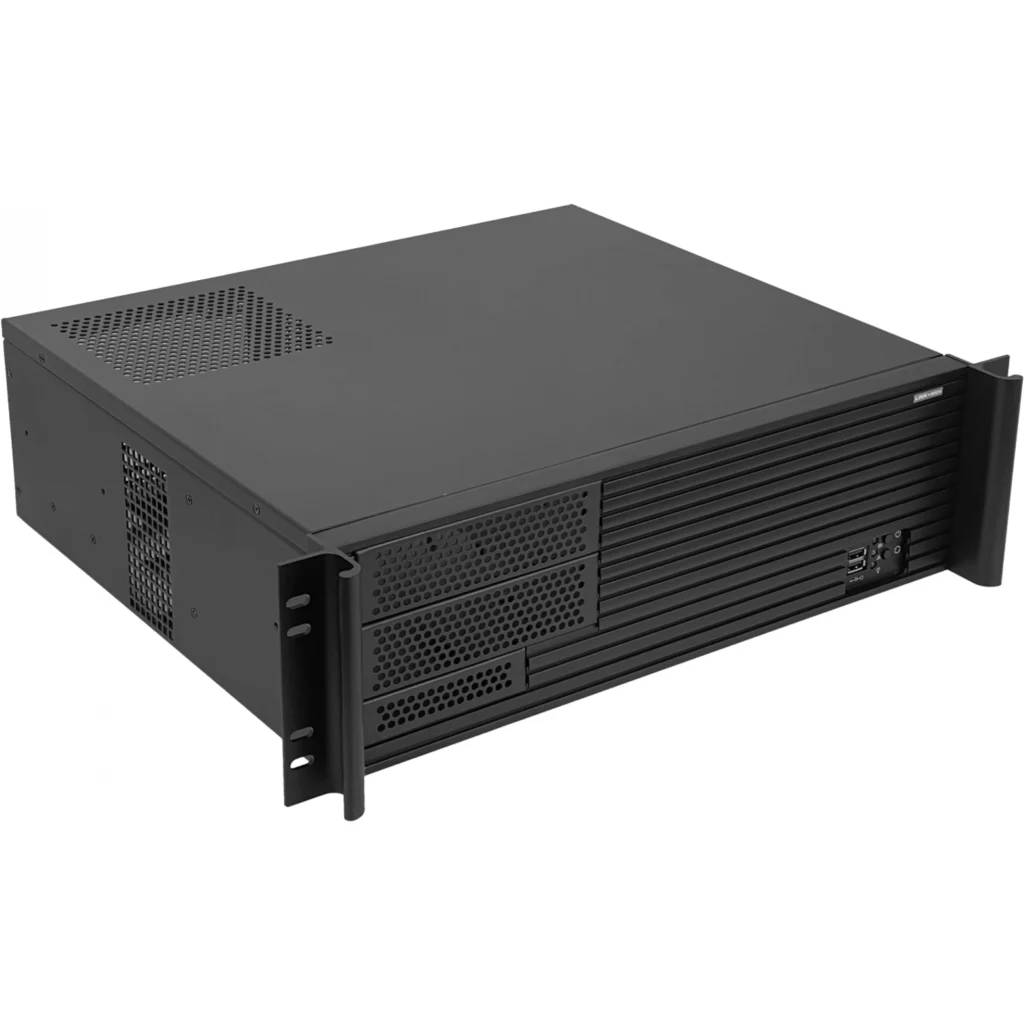 Imagen 1 de LINKMADE 3U CASE RACK C/RIEL MATX C/2-VENT REQ